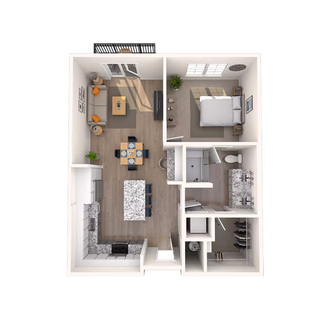 Unit 4215 floor plan